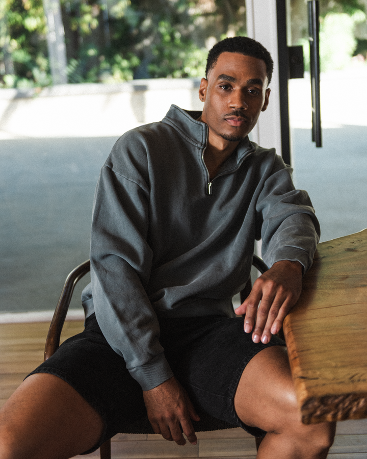 ELEVATED QUARTER ZIP FLEECE