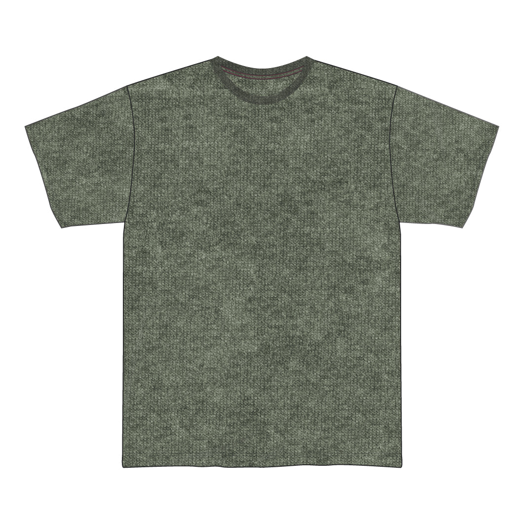 MISSION TEE - HEATHER WHITE